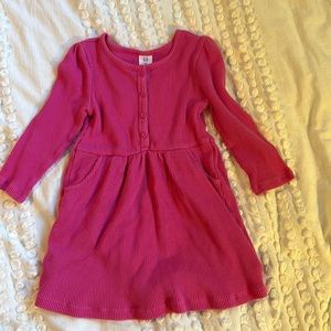 Gap Thermal Pink Dress 2T & 3T